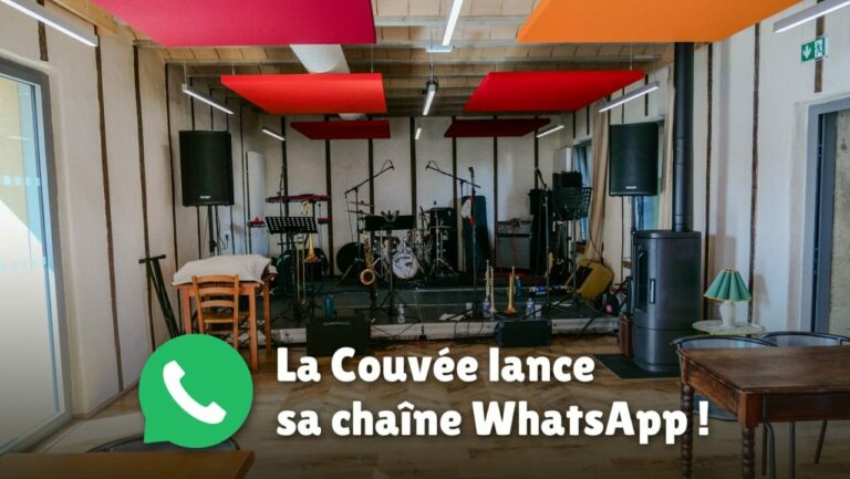 La Couvée lance sa chaîne WhatsApp : ne manquez plus aucune actualité !